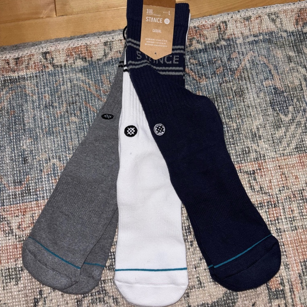 Stance classic crew 3 pack of socks